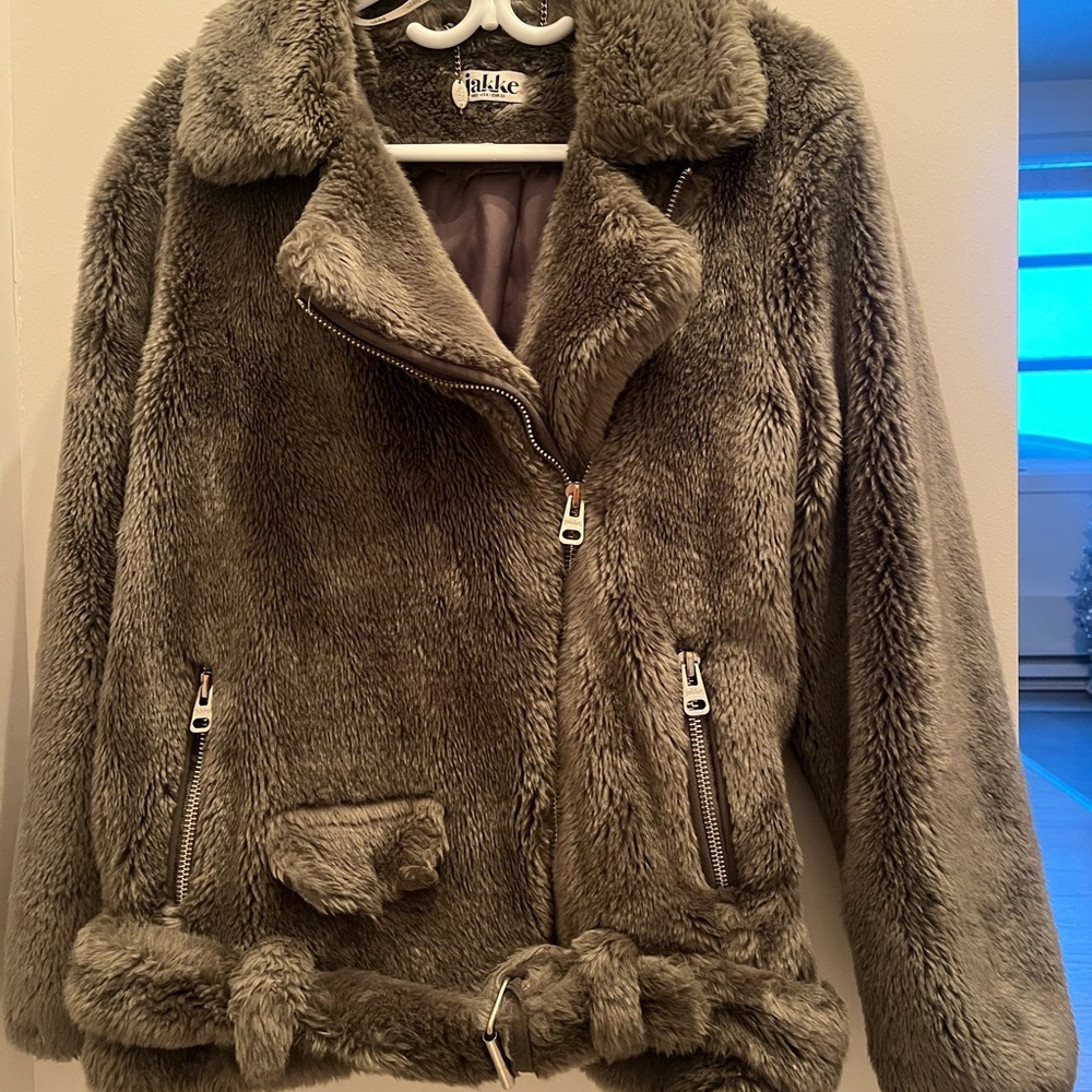 Jolse Women's Teddy Jacket - Olive